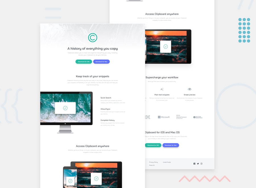 clipboard-landing-page-master